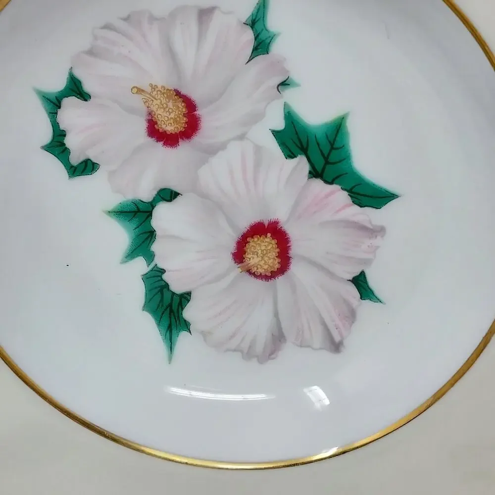 Kent Tropical Pattern Set of 4 Soup Bowls 8 5/8